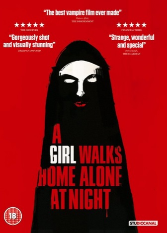 A GIRL WALKS HOME ALONE AT NIGHT